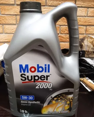 Моторное масло Mobil super 2000 5W30