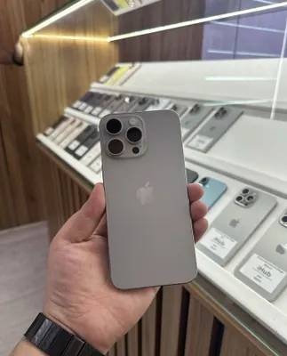 15 Pro Max, натуральный, идеальное состояние