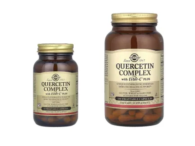 Solgar Quercetin Complex Kversetin Ester-C Plus Quercetin Ester-C 1