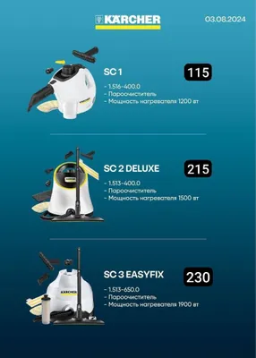 Пароочиститель Karcher SC1 1