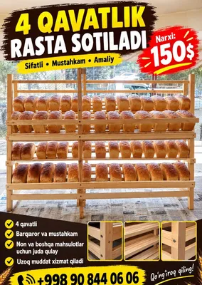 Rasta sotiladi 4 qavatlik katta