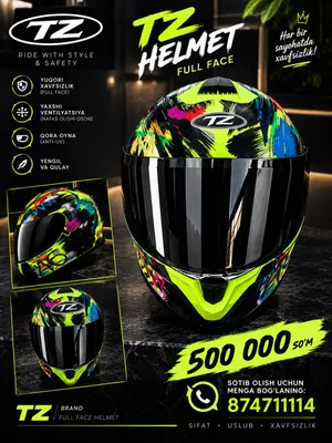 🏍️ TZ MOTOSHELM SOTILADI! 1