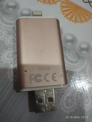 64 GB hajmli Omars fleshkasini sotaman. Kompyuter va iPhone bilan ishlaydi 1