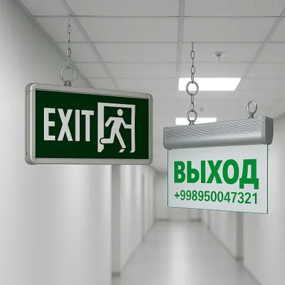 Табло Выход 1