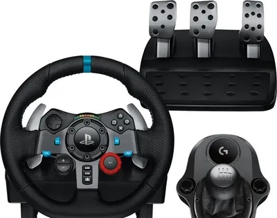 Руль Logitech G29, педаль и шифтер в комплекте