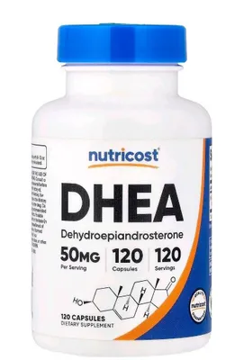 Nutricost DHEA 50 mg — 120 kapsula DHEA
