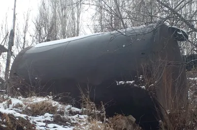 Стальная шестерёнчатая ёмкость, 25 тонн