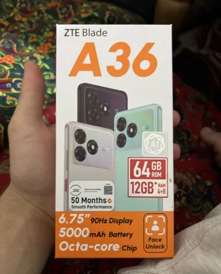 Новый ZTE Blade A36, коробка не вскрыта 1