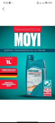 Addinol oil 75w90