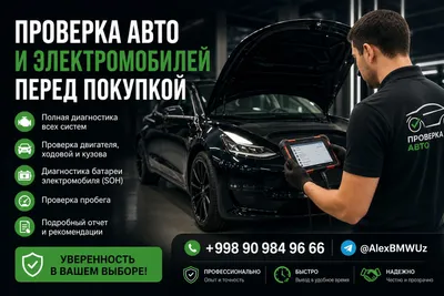 Проверка автомобиля и электромобиля перед покупкой