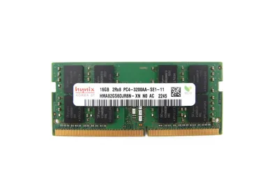 { SO-DIMM DDR4 16GB SK Hynix 3200MHz tezkor xotirasi 1