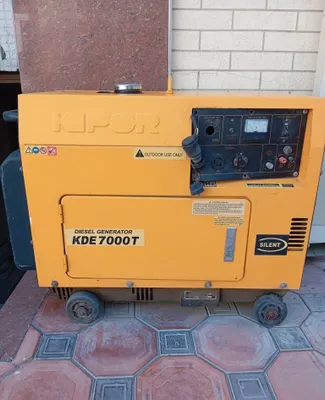 Kipor KDE7000T Silent dizel generatori (5,5 kVt) — a’lo holatda 1