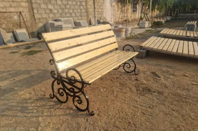 Temir va beton skameyka 1