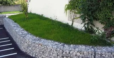Сварная оцинкованная габионная сетка