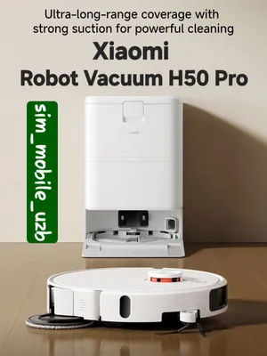 Робот-пылесос Xiaomi Robot Vacuum H50 Pro New, большая скидка + гарантия 1