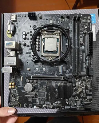 MSI H510M Plus anakartasi va Intel Core i3-10100F protsessorini sovutgichi bilan sotaman 1