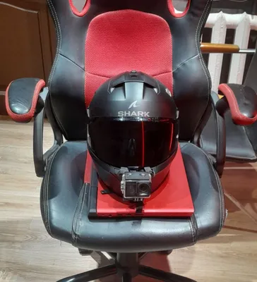 Shark Ridill 2 motoshlemi, qora mat rang, M o‘lcham 1