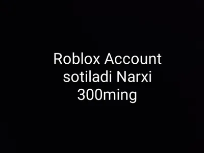 Цена аккаунта Roblox — 300 тысяч. Имя пользователя: HACKERn108