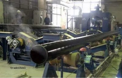 Изоляция стальных труб ВУС АКП заводская 1