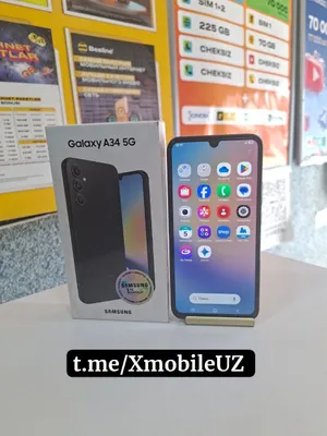 Samsung A34 5G 8+8/256GB 1