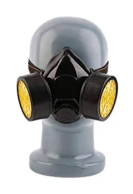 Ko‘mirli respirator, ikki turi mavjud: bir qavatli/ikki qavatli 1