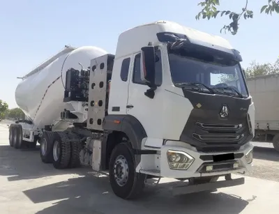 Цементовоз тягач HOHAN Sinotruk газлик сотилади 1