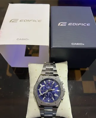 Casio Edifice EFB-680D-2BVUEF sapphire sotiladi 1