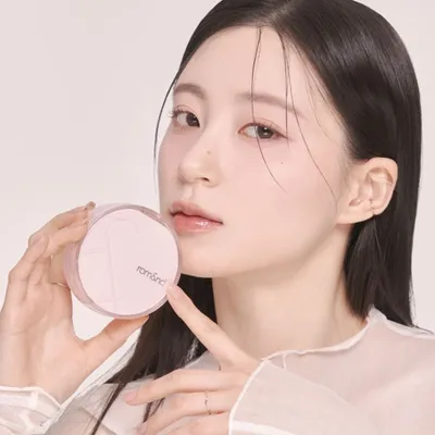 Rom&nd Bloom in coverfit Cushionoriginal koreys pudra SPF40 Pa++ 1