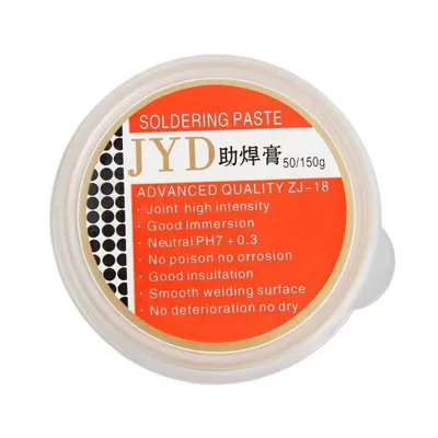 Паяльная паста Solder Paste JYD - для пайки и ремонта электроники 1