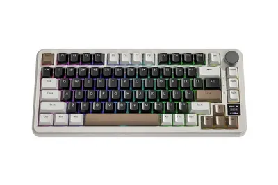 ATTACK SHARK X85 PRO RU / Star Black / Blueberry Switch klaviaturasi 1