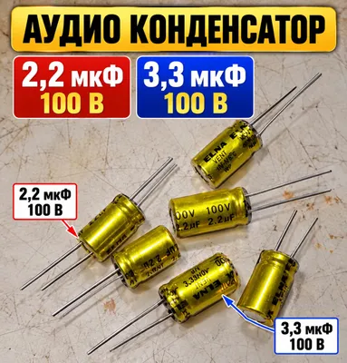 Audio kondensator