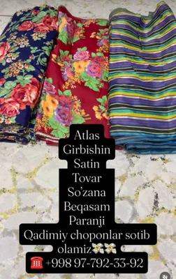 Atlas girbishin paranji sotib olaman
