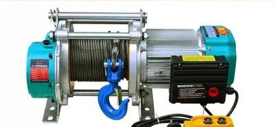 Электрический тельфер 220 В, 1,5 тонны Telfer 1.5 tonna, хорошее качество 1