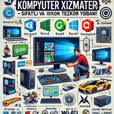 kampyuter xizmatlari istalgan narsani qilib berami