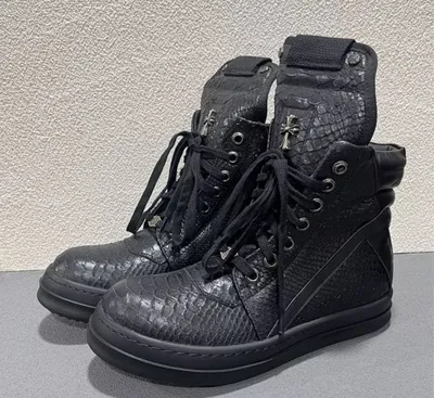 Rick Owens Geobasket x Chrome Hearts 1
