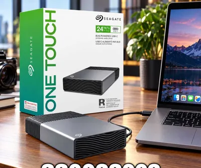 USB-C portlariga ega Seagate One Touch Hub 16 TB tashqi qattiq diski 1
