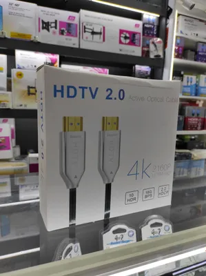 Chegirma! Yetkazib berish? HDMI kabel 50 m / metr / 4K optical, optik 1