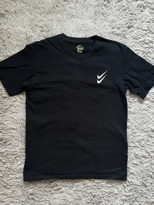 Черная спортивная футболка Nike (оригинал). 1