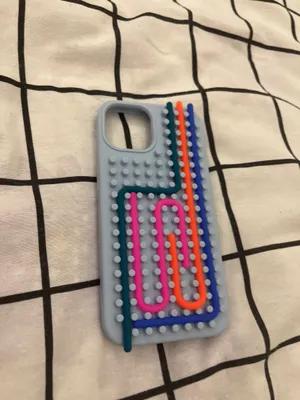 Чехол iPhone 13/14 синий 1