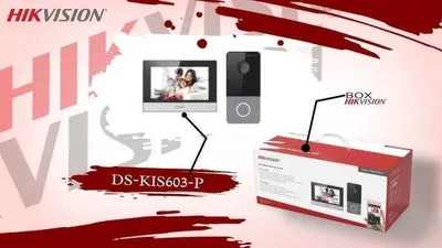 Домофон Hikvision DS-KIS603-P 1