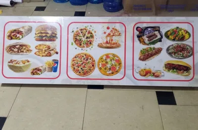 Fast Food va Restoran uchun Nurlar Panel (Svetovoy Menyubord) sotiladi 1