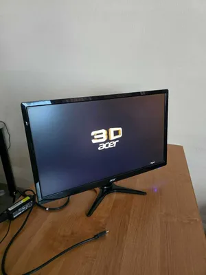 Acer GN246HL Bbid 24" Full HD keng ekranli o‘yin monitori — qora, 144Hz 1