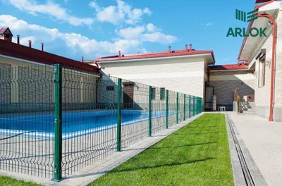 3D Евросетка, еврозабор, экозабор, сетка-рабица с ПВХ 1