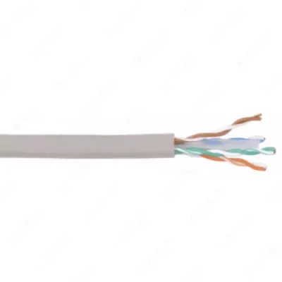 ITK U/UTP 6-toifali, 23AWG, PVC qoplamali, kulrang, 305 m o‘ralgan juft kabel