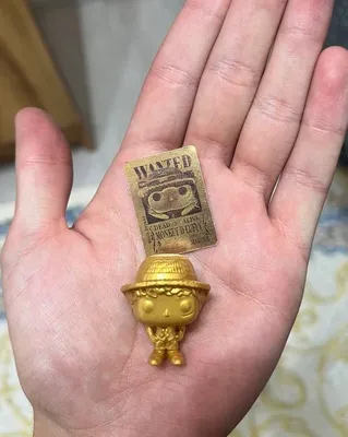Золотая Луфи KinderJoy