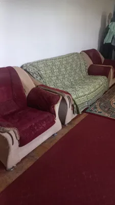 Продаются диван, кресло и каменный стол 1
