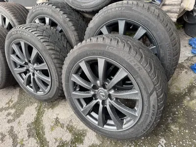 Диски от LEXUS размер 215/55/R17. Резина зима Комплект стоит 600$