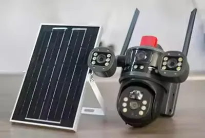 Solar (Солнечная) 4G SIM PTZ камера 8MP