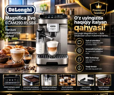 Delonghi Ecam 290.85.SBX qahva mashinasi