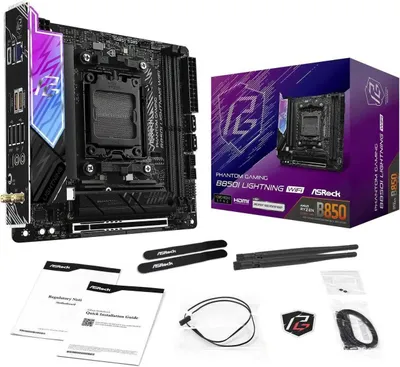 AM5 Материнка AMD ASRock B850I Lightning WiFi / Mini ITX / PCI 5.0 NEW
